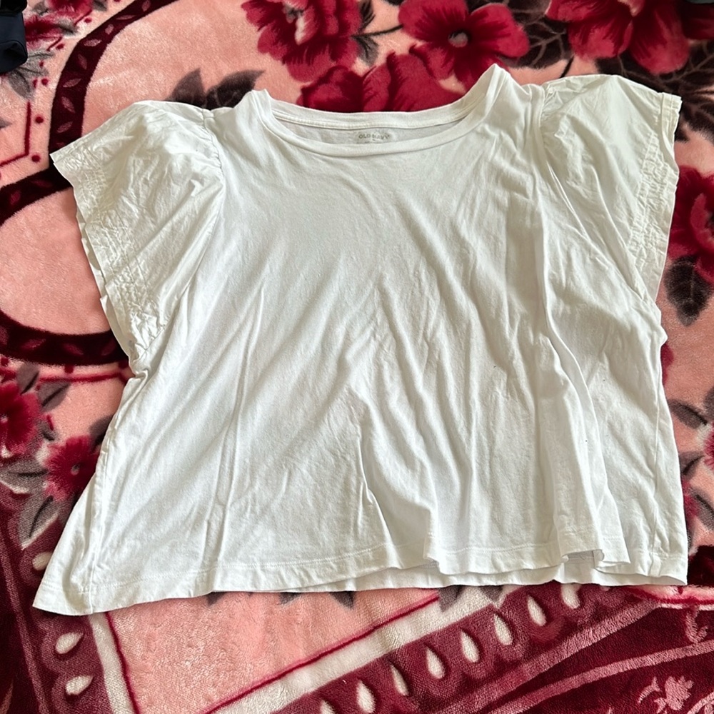 Old Navy Flutter Sleeve Shirt